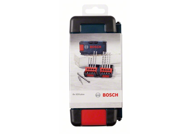 Coffrets de foret perforateur SDS-Plus-3, cassette Tough Box 8 pcs. Bosch 2607019902