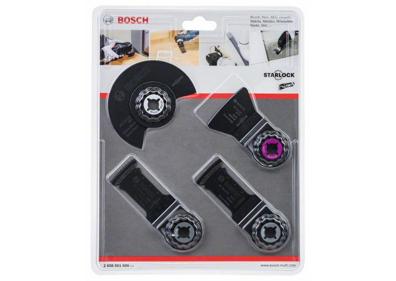 Sets de menuiserie de 4 pièces pour outils multi-fonctions Bosch 2608661696