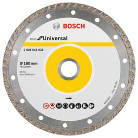 Disque diamant segment 180x22,23mm 10pcs. Bosch ECO for Universal Turbo