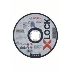 Disque de corindon X-Lock 125x22,23x1mm Bosch Expert for Inox