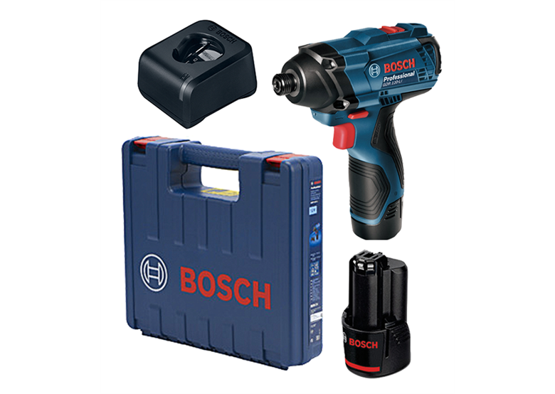 Visseuse à chocs Bosch GDR 120-LI 2x1.5Ah