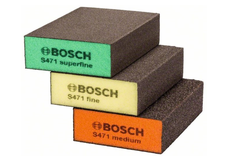 Set de 3 éponges abrasives Bosch S471