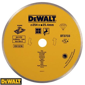 Disque 250mm DeWalt DT3733