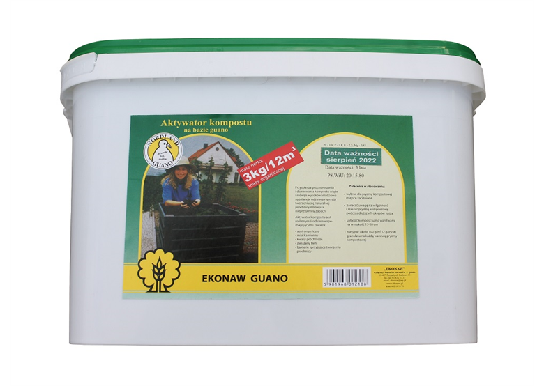 Activateur de compost à la base de guano Ekonaw 801218