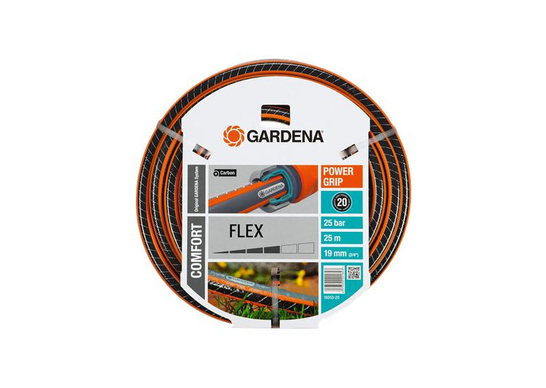 Tuyau d'arrosage Gardena Comfort Flex 3/4", 25m