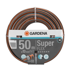 Tuyau d'arrosage Gardena Premium SuperFlex 1/2", 50m