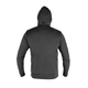 Sweat-shirt zippé COMFORT à capuche, gris Neo 81-514-XL