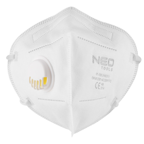 Masque anti-poussière FFP2, valve, 5pcs. Neo 97-338