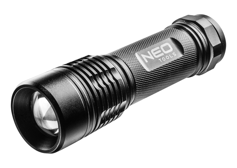 Lampe de poche  LED 2w1, zoom Neo 99-101
