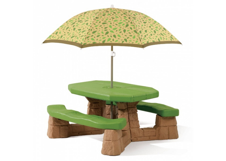 Table de pique-nique avec parasol Step2 7877
