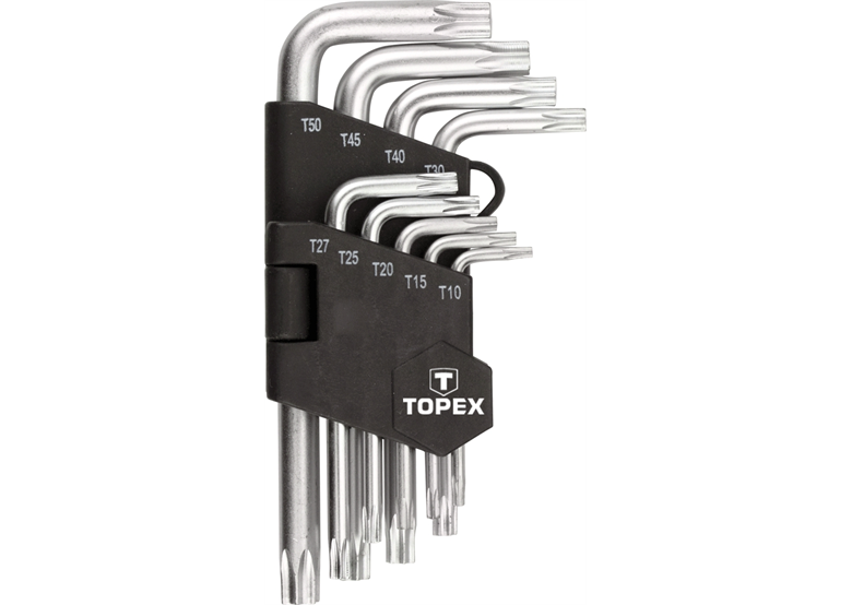 Clés Torx T10-T50 (9pièces) Topex 35D960