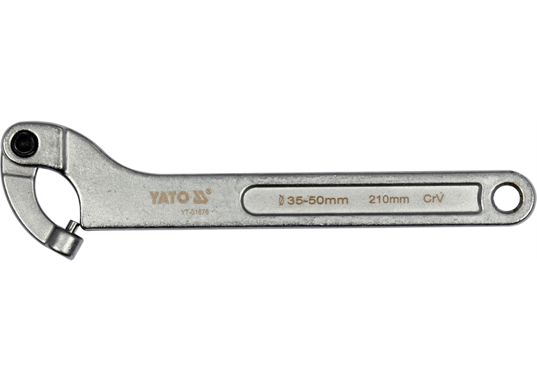 Crochet clé à molette 210mm Yato YT-01676