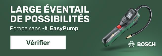 Bosch - EasyPump - mini pompe pneumatique sans fil