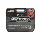 Clés à douilles 1/2", 1/4", jeu de 94 éléments Awtools AW39094BL