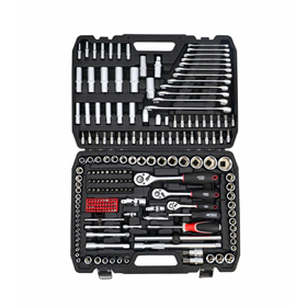 Kit d'outils  xxl 1/4, 3/8, 1/2 kpl 216 pièces Awtools AW39216BL