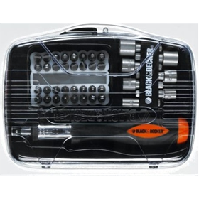 Jeux d'embouts 40 pièces BlackDecker A7062