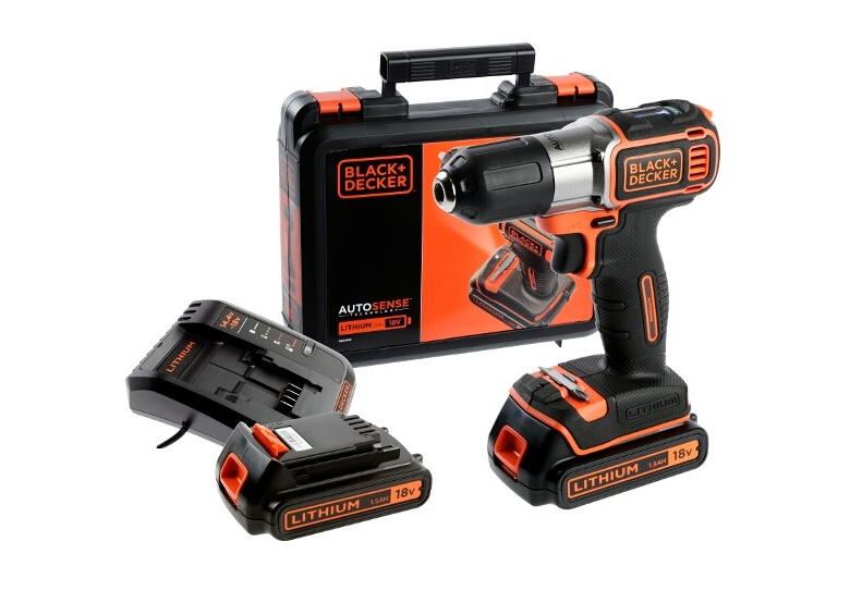 Perceuse-visseuse sans fil BlackDecker ASD18KB