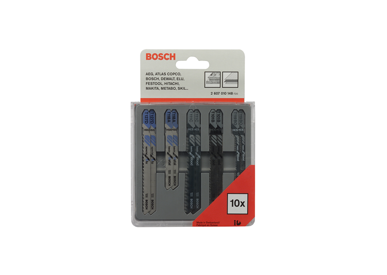 Lames de scie sabre 10pcs Bosch 2607010148