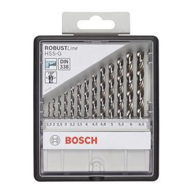 Forets à métaux Robust Line HSS-G 135°, set de 13 pièces Bosch 2607010538