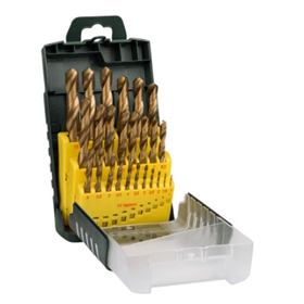Jeu de foret à métal HSS-TiN 25pcs Bosch 2607017154