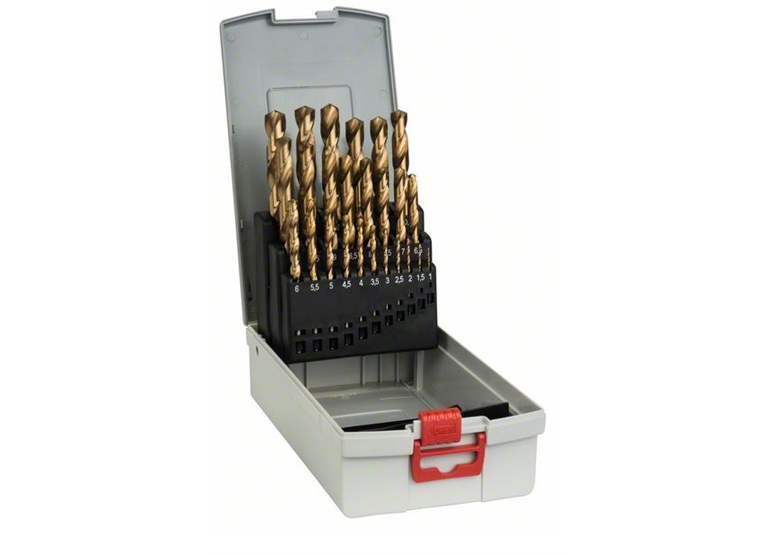 Forets à métaux HSS-TiN (revêtement titane), set ProBox de 25 pièces Bosch 2608587019