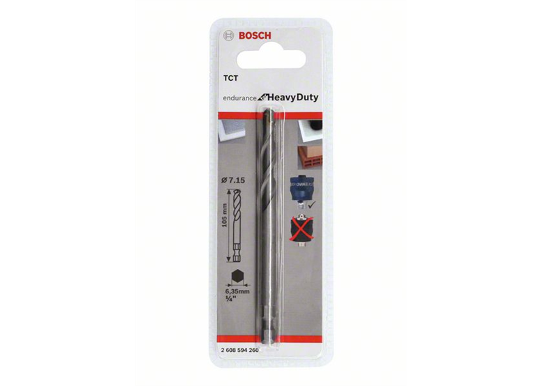 Foret de centrage Plus TCT, 7,15 × 105 mm Bosch 2608594260