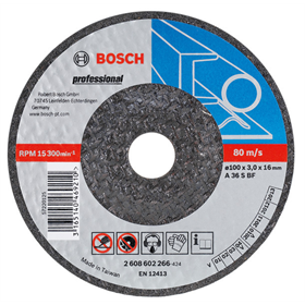 Disque abrasif courbé pour métal A 30 T BF, 230 mm, 22,23 mm, 6 mm Bosch 2608600228