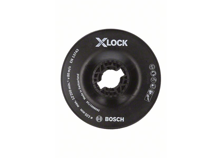 Plateau de ponçage dur X-Lock 125 mm Bosch 2608601716