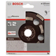 Meules assiettes diamantées Expert for Abrasive Bosch 2608602553