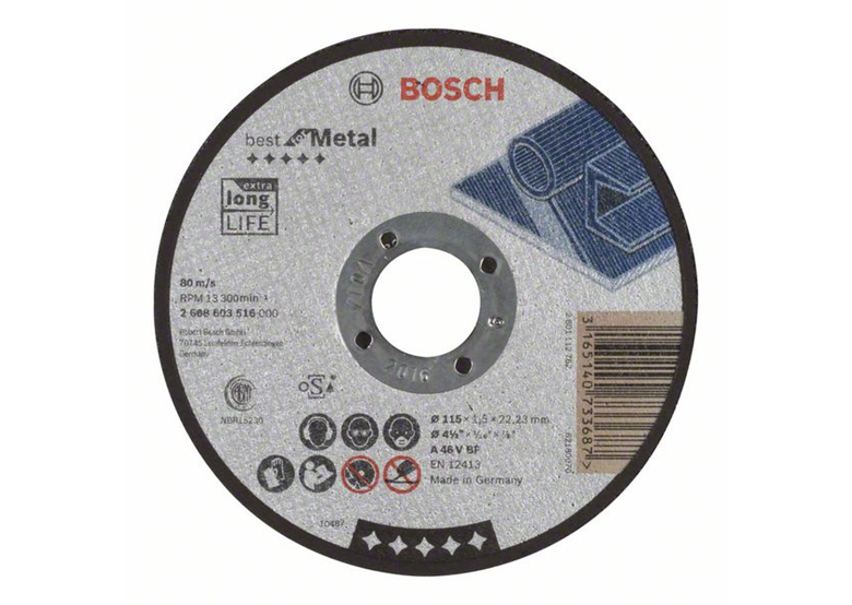 Disque à tronçonner  Best for Metal Bosch 2608603516