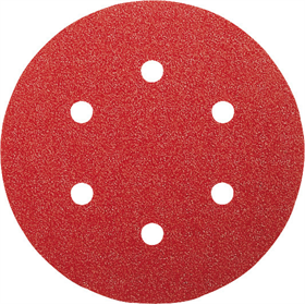 Set de 5 abrasifs 150 mm, 40 Bosch 2608605085
