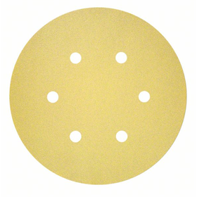 Papier abrasif C450, G40, 150mm, 6 trous Bosch 2608621721