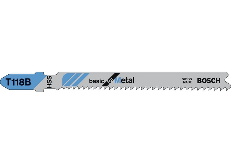 Lame de scie sauteuse T 118 B Bosch 2608631965