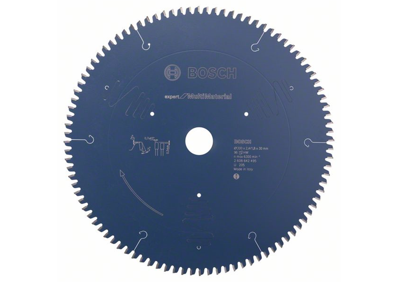 Lame de scie circulaire  Expert for Multi Material 300x30mm T96 Bosch 2608642495