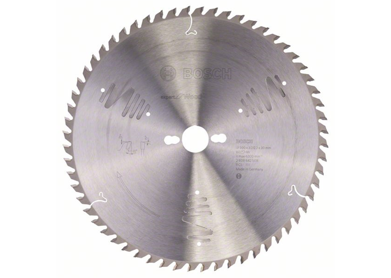 Lame de scie circulaire  Expert for Wood 300x30mm T60 Bosch 2608642509