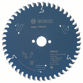 Lame de scie circulaire  Expert for Wood 160x20mm T48 Bosch 2608644015