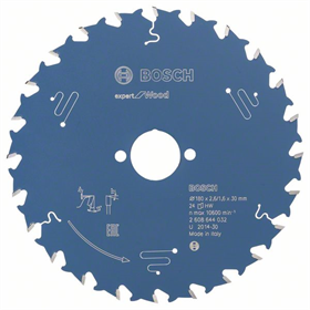 Lame de scie circulaire  Expert for Wood 180x30mm T24 Bosch 2608644032