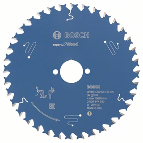 Lame de scie circulaire  Expert for Wood 180x30mm T36 Bosch 2608644033