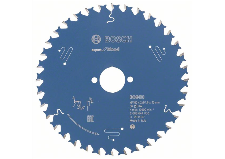 Lame de scie circulaire  Expert for Wood 180x30mm T36 Bosch 2608644033