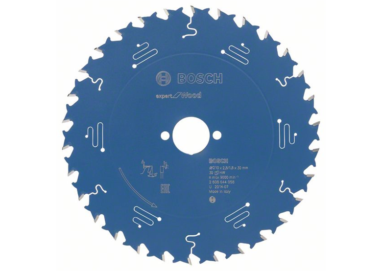 Lame de scie circulaire  Expert for Wood 210x30mm T30 Bosch 2608644058