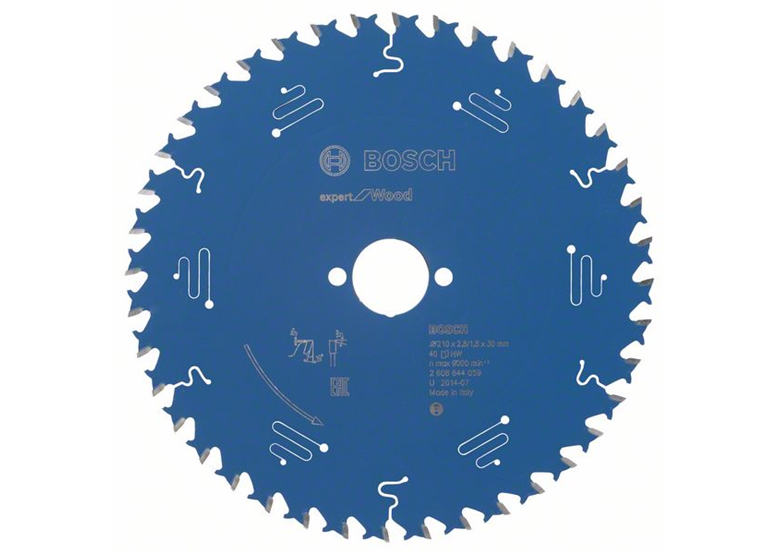 Lame de scie circulaire  Expert for Wood 210x30mm T40 Bosch 2608644059