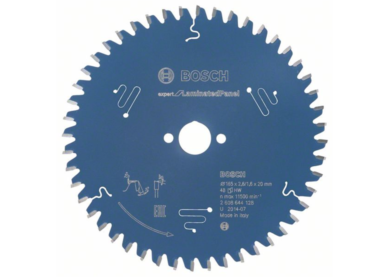 Lame de scie circulaire  Expert for Laminated Panel 165x20mm T48 Bosch 2608644128
