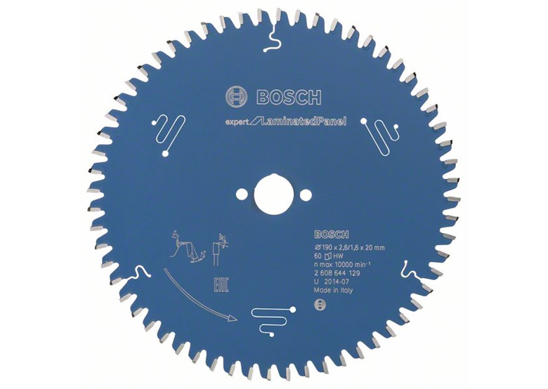 Lame de scie circulaire  Expert for Laminated Panel 190x20mm T60 Bosch 2608644129