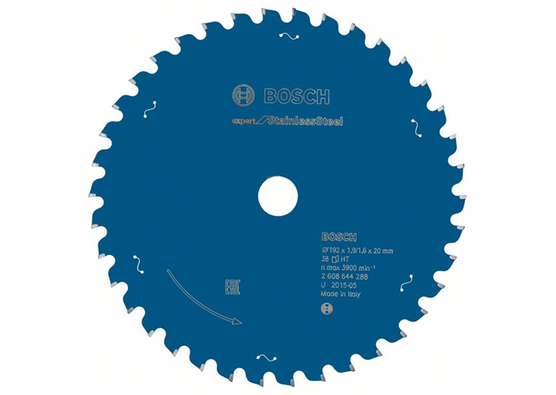 Lame de scie circulaire  Expert for Stainless Steel 192x20mm T38 Bosch 2608644288