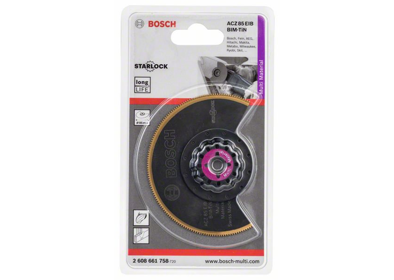 Lame de scie segment BIM-TiN ACZ 85 EIB Multi Material Bosch 2608661758