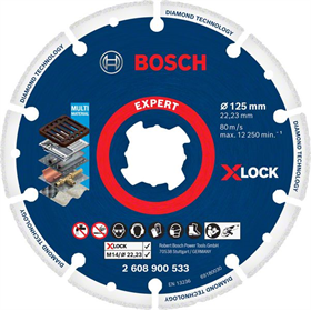 Disque à tronçonner X-LOCK 125x22,23mm Bosch 2608900533
