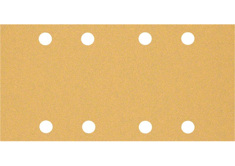 Papier abrasif 8 trous 93x186mm, G 80, 50pcs. Bosch 2608900937