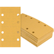 Papier abrasif 8 trous 93x186mm, G 80, 50pcs. Bosch 2608900937
