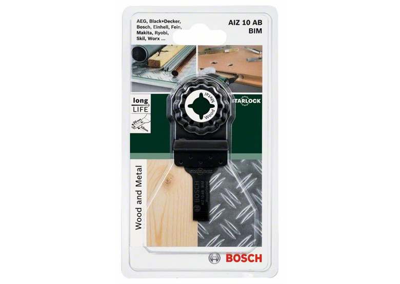Lame pour coupe plongeante HCS Starlock AIZ 10 AB Bosch 2609256949