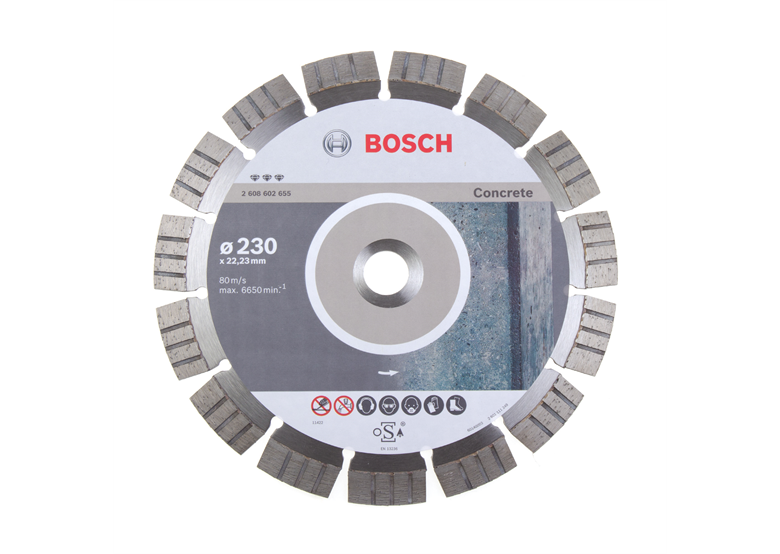 Disque diamant 230mm Bosch Best for Concrete